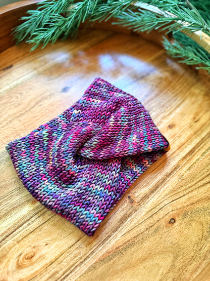 Twisted Earwarmer in Aniversario