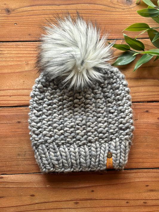 Beach Pebble Beanie in Cape Cod Gray