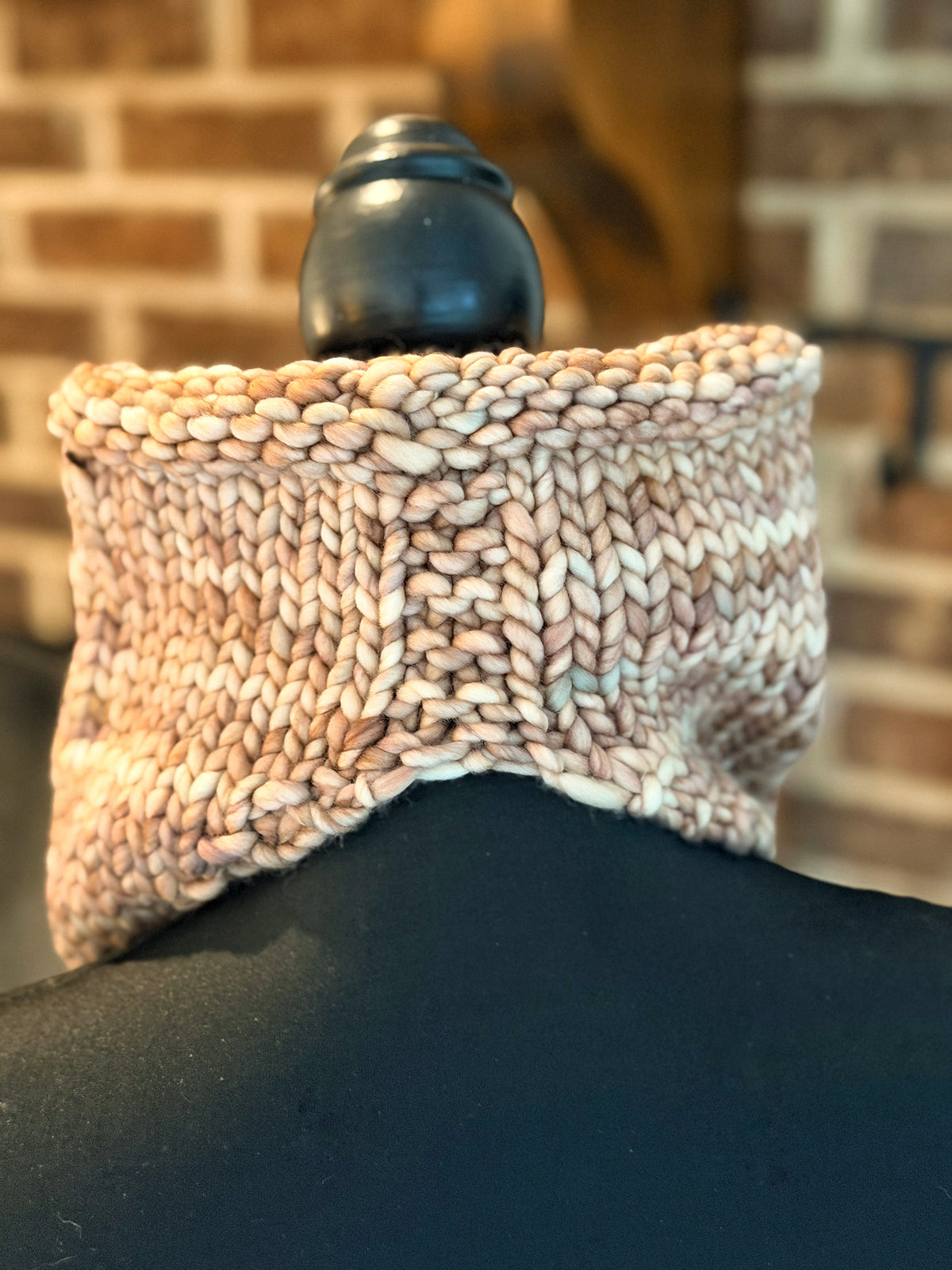 Cowl-Danna in Whole Grain