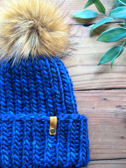 Lakeside Trail Beanie in Bluetiful
