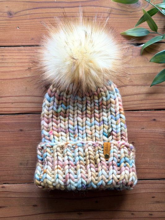 Lakeside Trail Beanie in Desert Rose