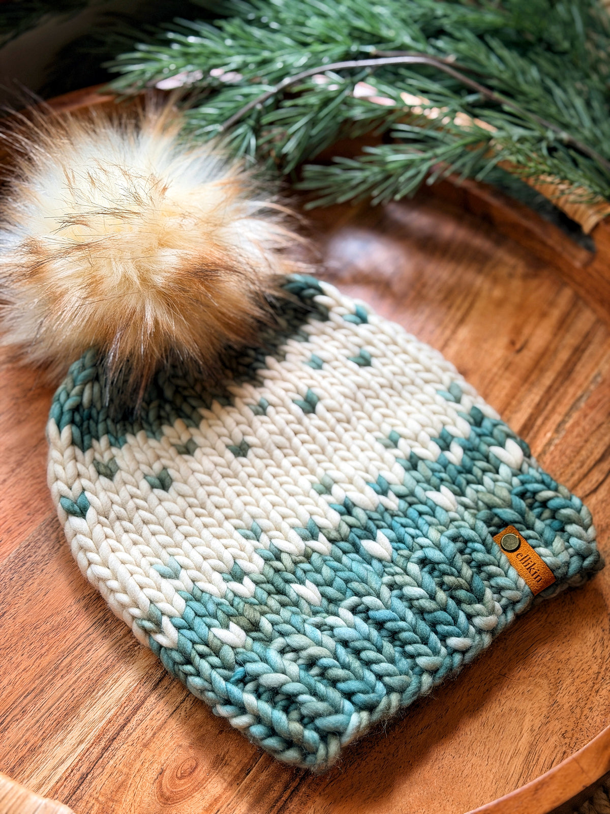 Winterfell Beanie in Pascal
