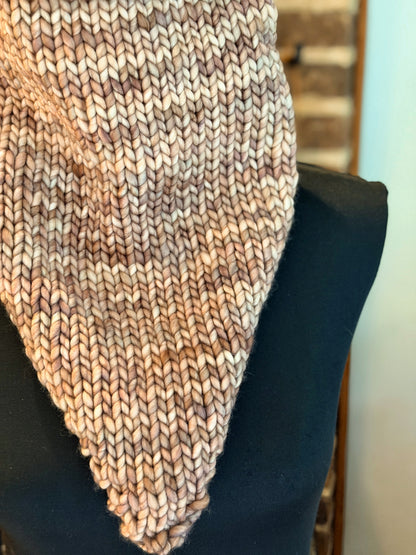 Cowl-Danna in Whole Grain