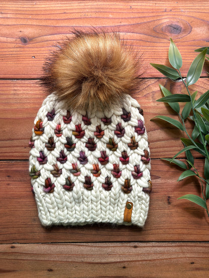 Arbor Beanie in Natural/Diana