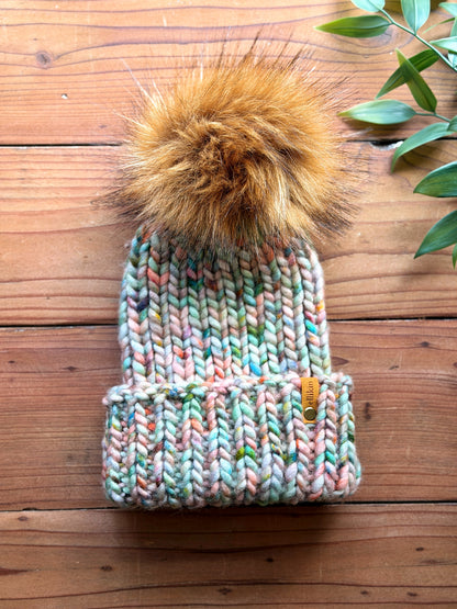 Lakeside Trail Beanie in Certain Shades of Green