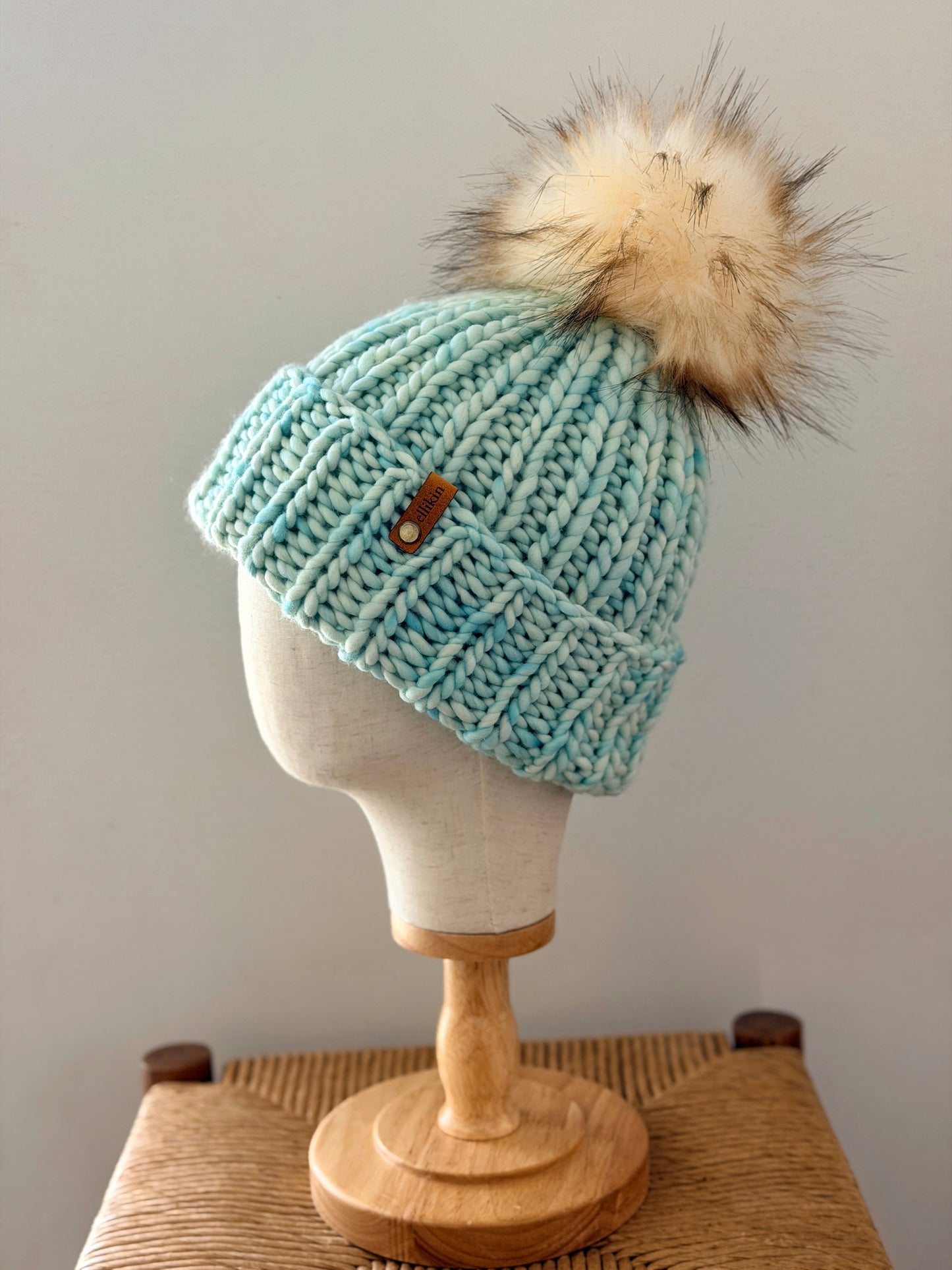 Lakeside Trail Beanie in Cucumber