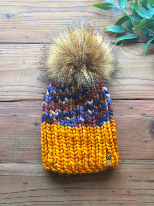 Nokhu Beanie in Sunset Multi