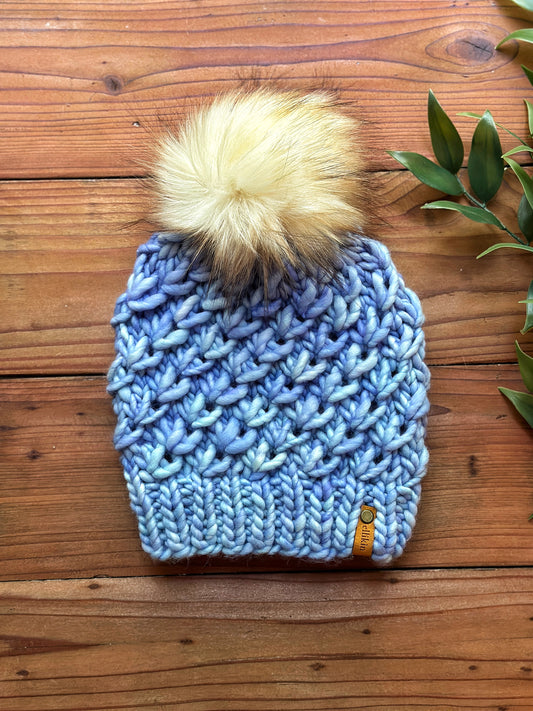 Crush Hat in Aquamarine