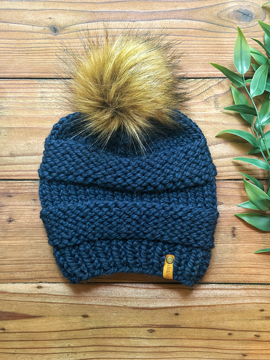 Lola Beanie in Navy