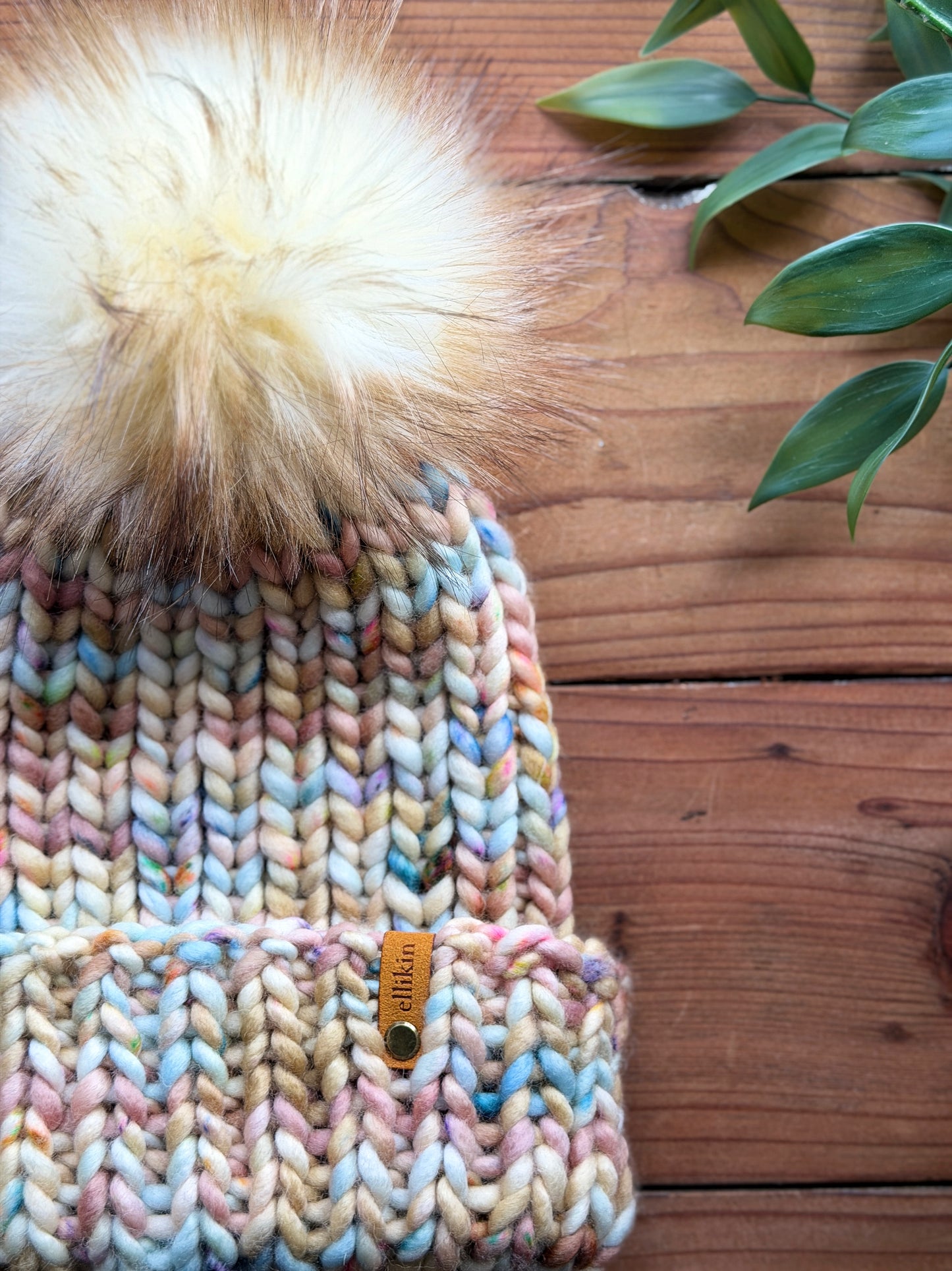 Lakeside Trail Beanie in Desert Rose