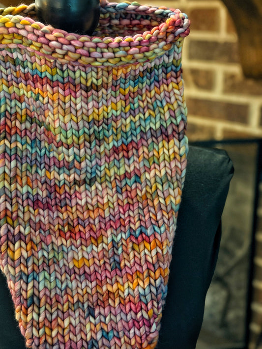 Cowl-Danna in Dancing Leaves