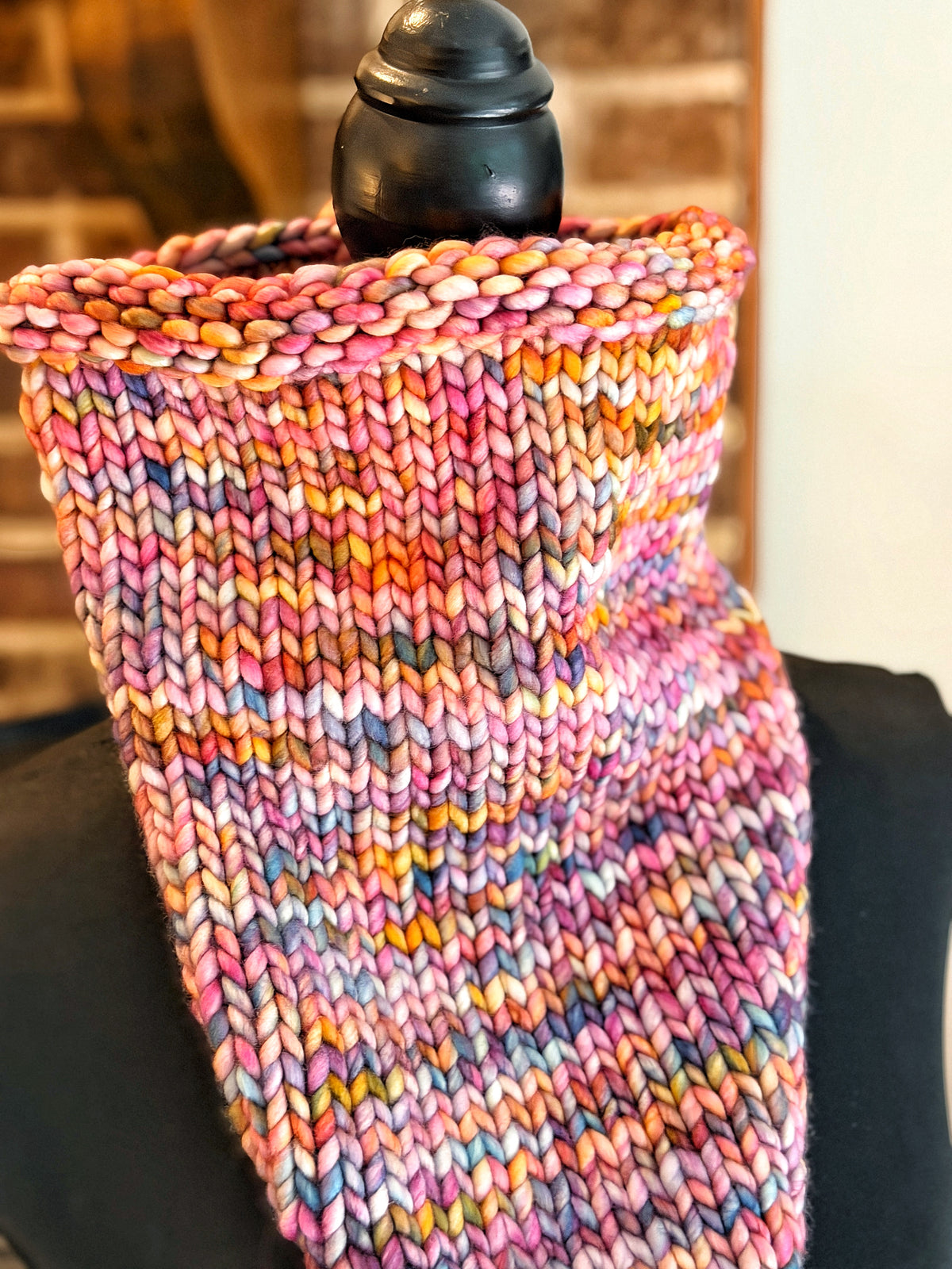 Cowl-Danna in Dancing Leaves