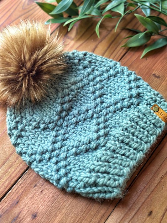 Etta Beanie in Succulent