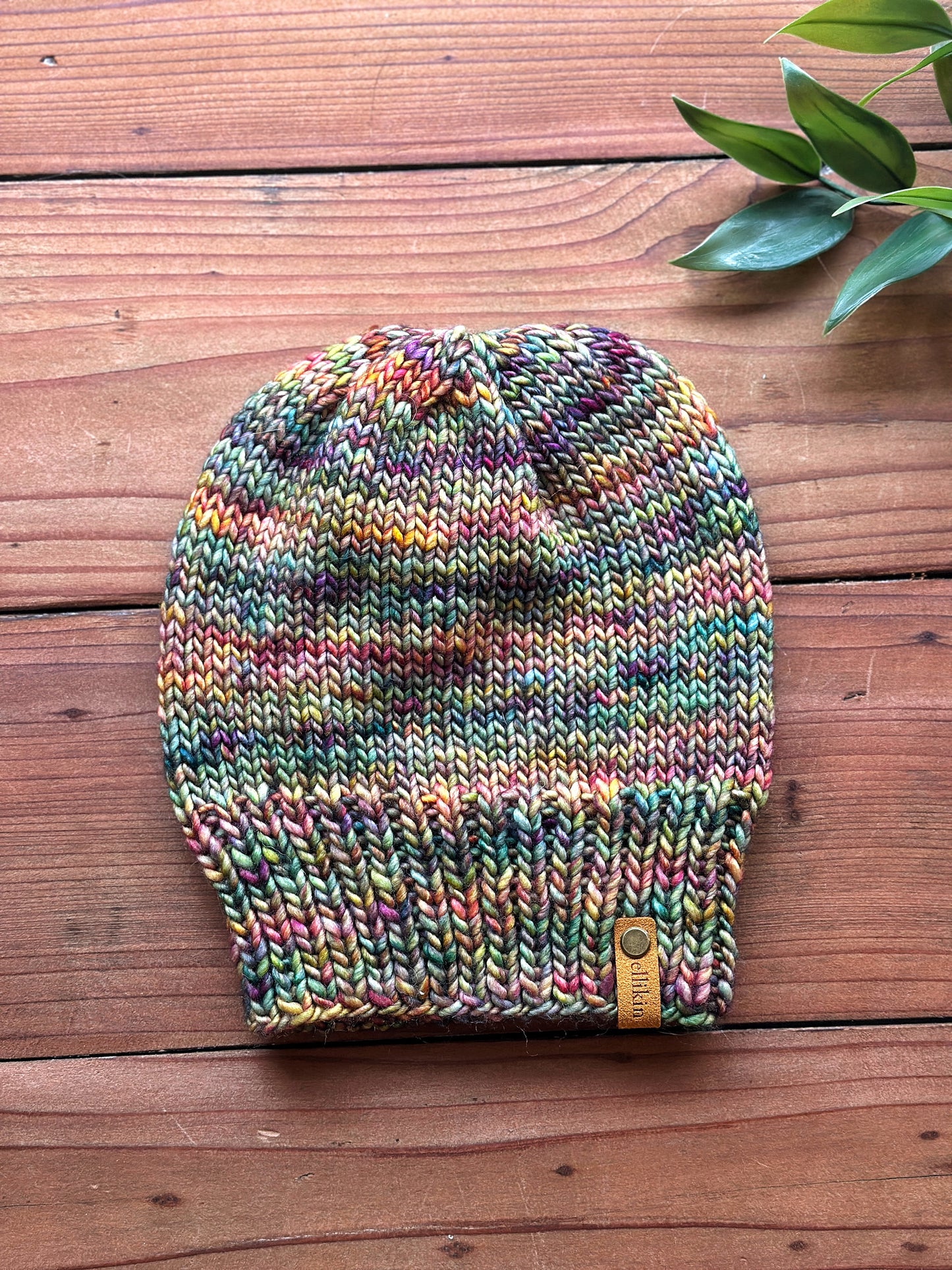 Fresh Air Beanie in Arco Iris