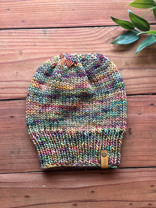 Fresh Air Beanie in Arco Iris