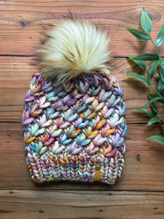 Crush Hat in Dancing Leaves