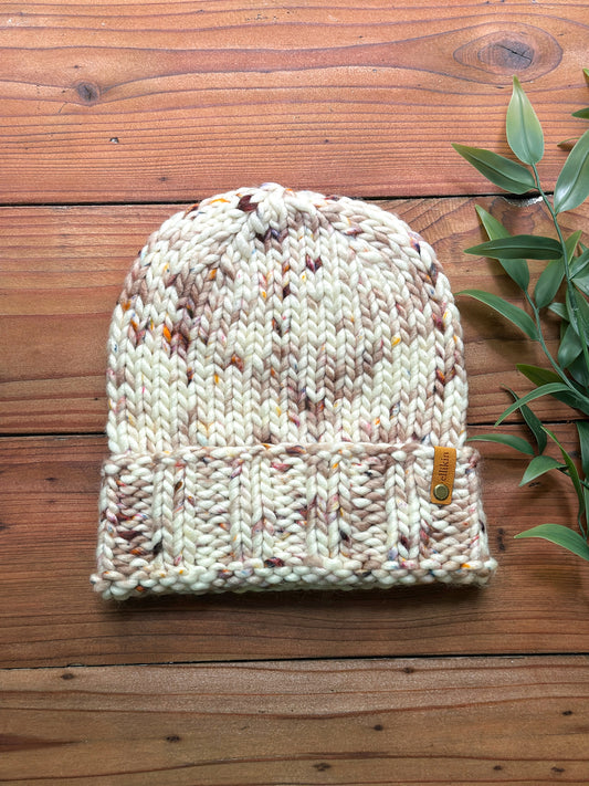 Alpine Trail Beanie in Toasted Neutral
