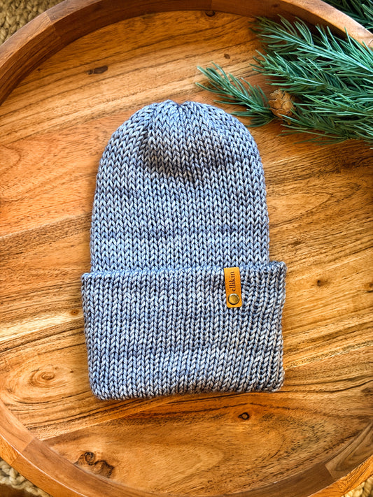 Campfire Beanie in Cape Cod Gray