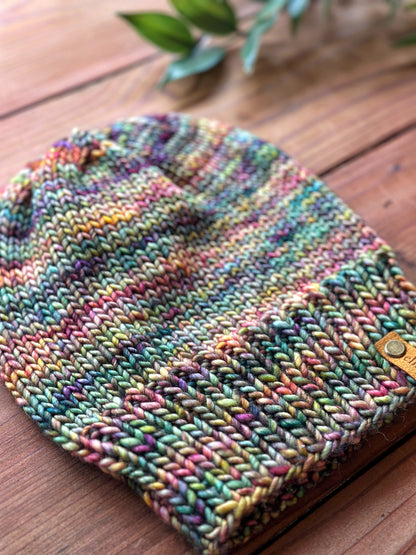 Fresh Air Beanie in Arco Iris