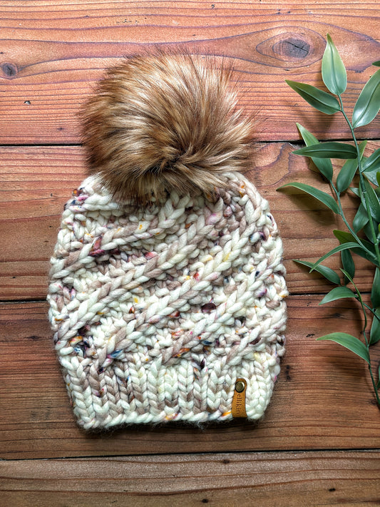 North Road Beanie in Toasted Neutral