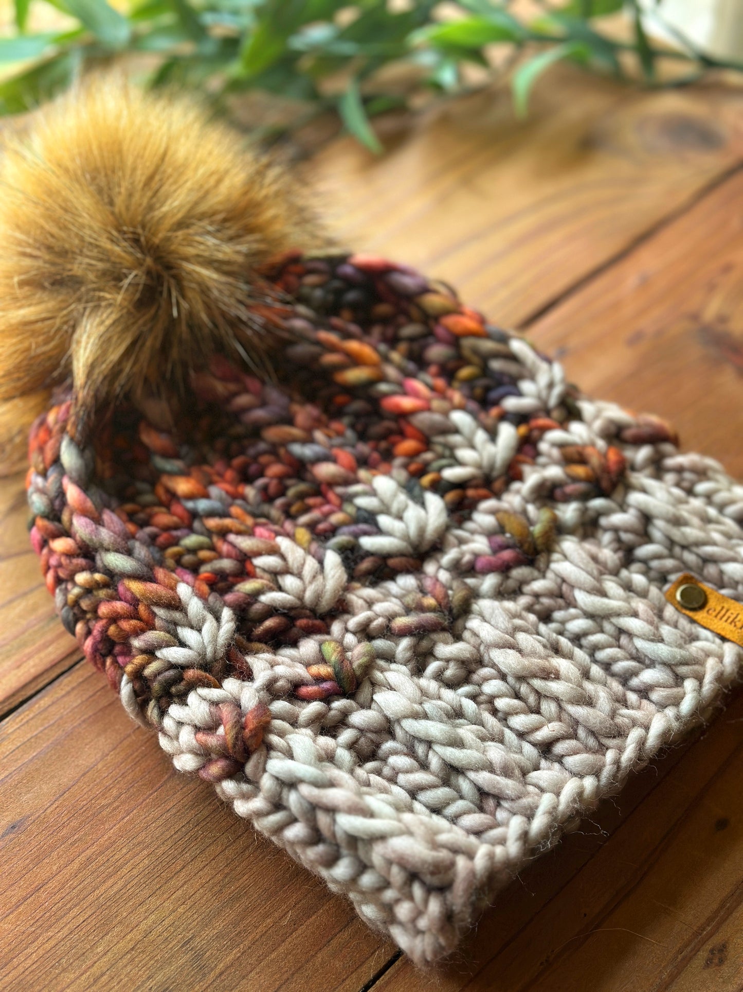 Mirror Pond Beanie in Whole Grain/Piedras