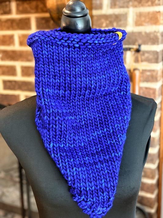 Cowl-Danna in Matisse Blue