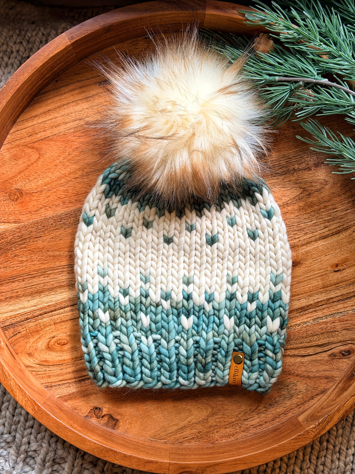 Winterfell Beanie in Pascal