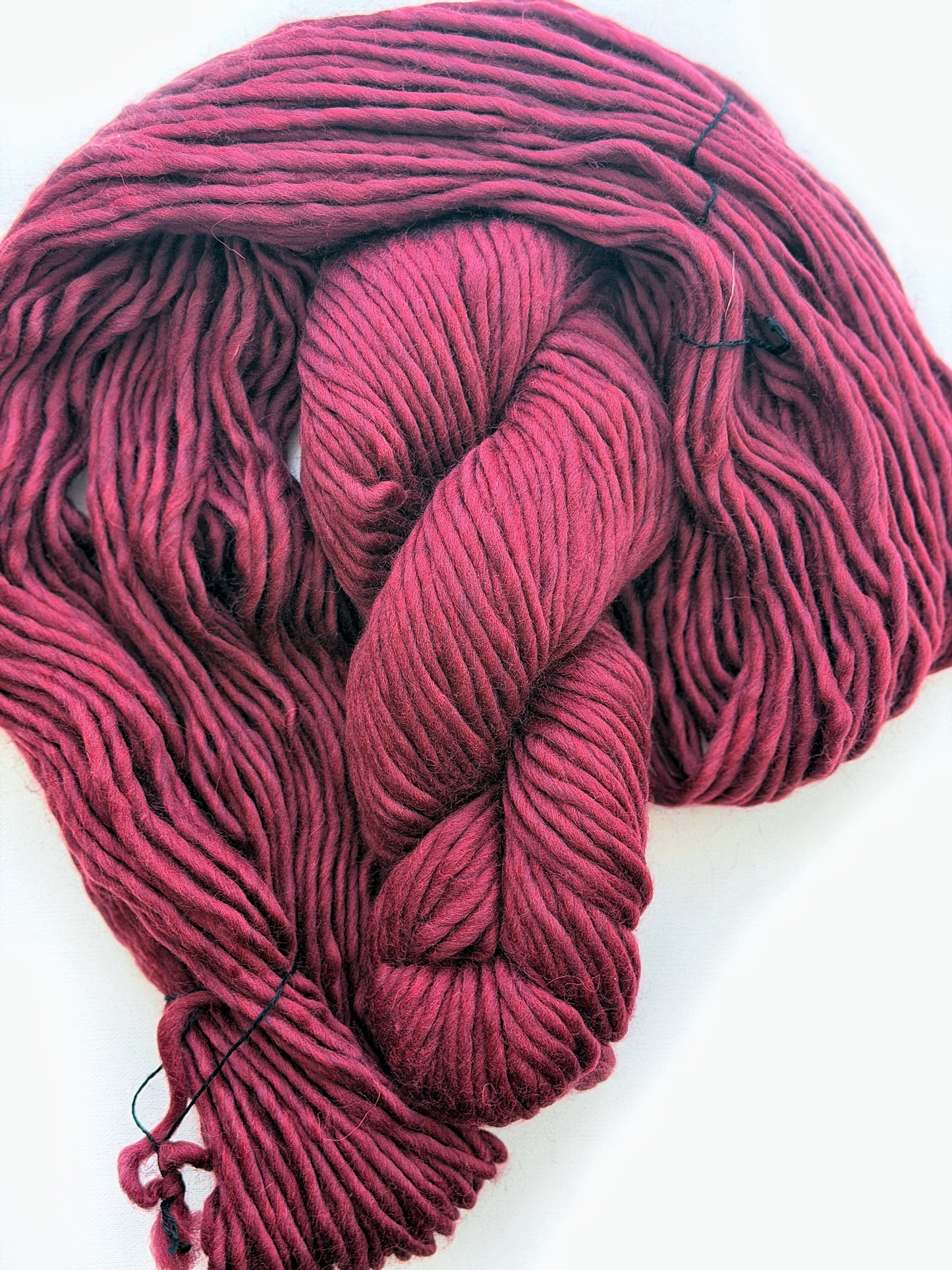 Blue Sky Fibers Woolstock North in Cranberry Compote