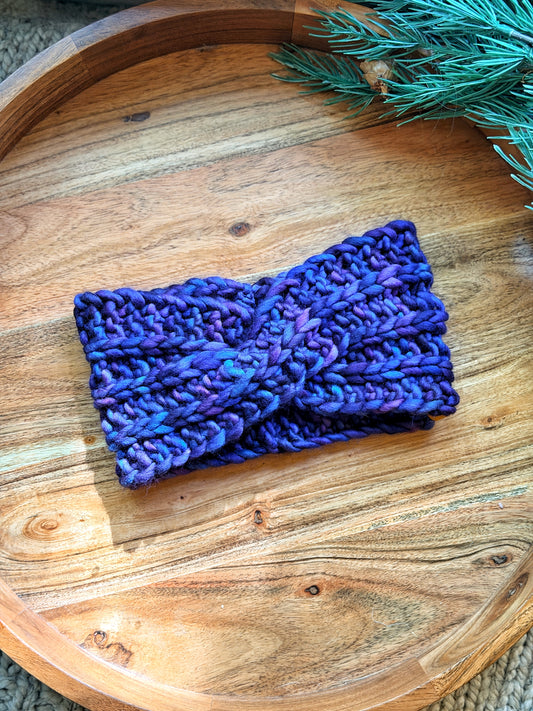 Pamn Headband in Whales Road