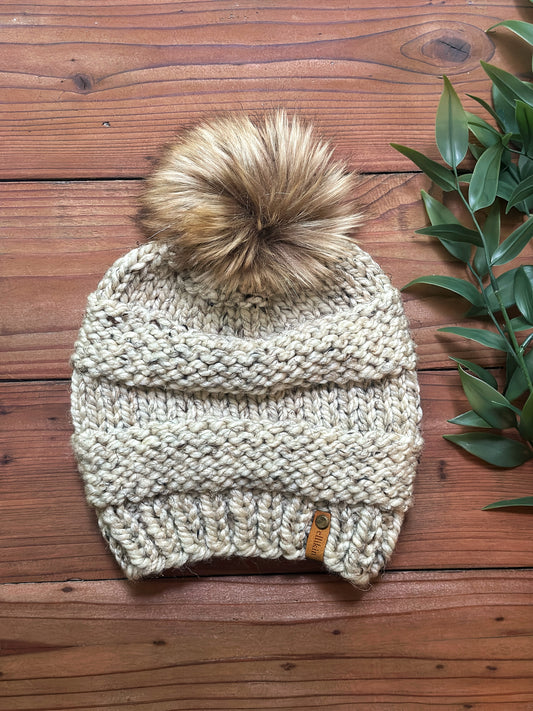 Lola Beanie in Oatmeal