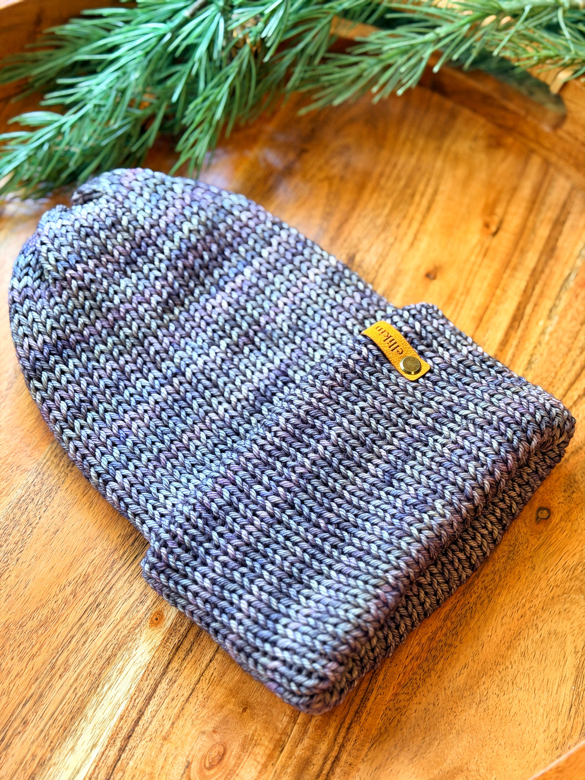 Campfire Beanie in Winter Lake