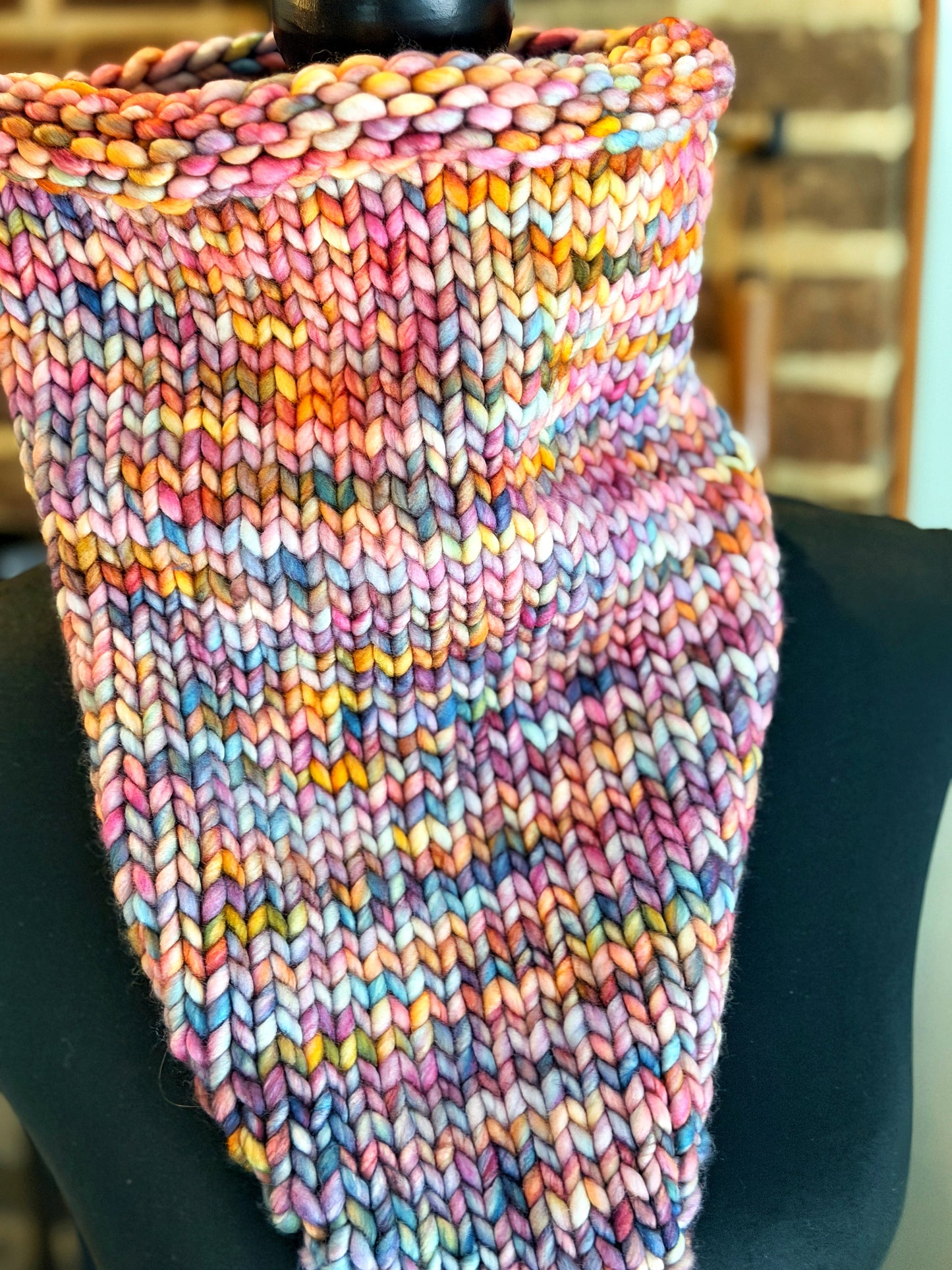Cowl-Danna in Dancing Leaves