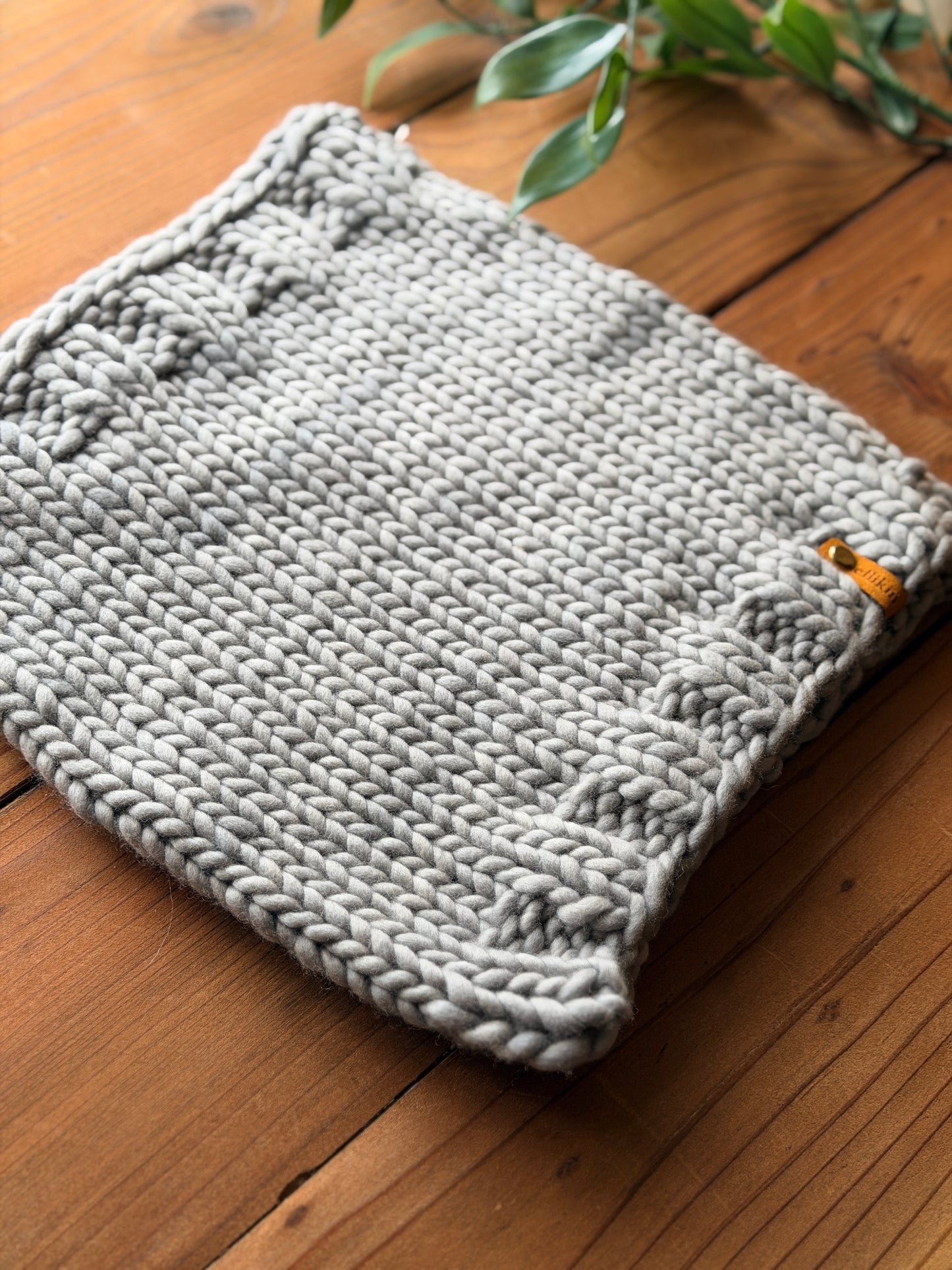 Alpine Trail Cowl in Cape Cod Gray