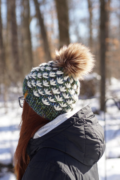 Lotus Flower Beanie in Molino