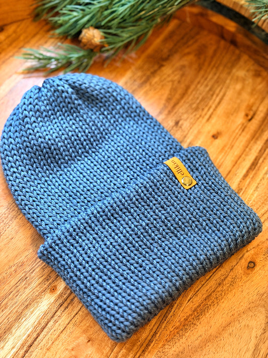 Campfire Beanie in Rio De La Plata