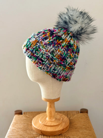 Lakeside Trail Beanie in Star Studded Affair