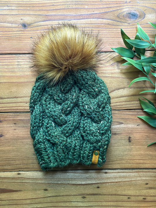 Monster Cables Beanie in Kale