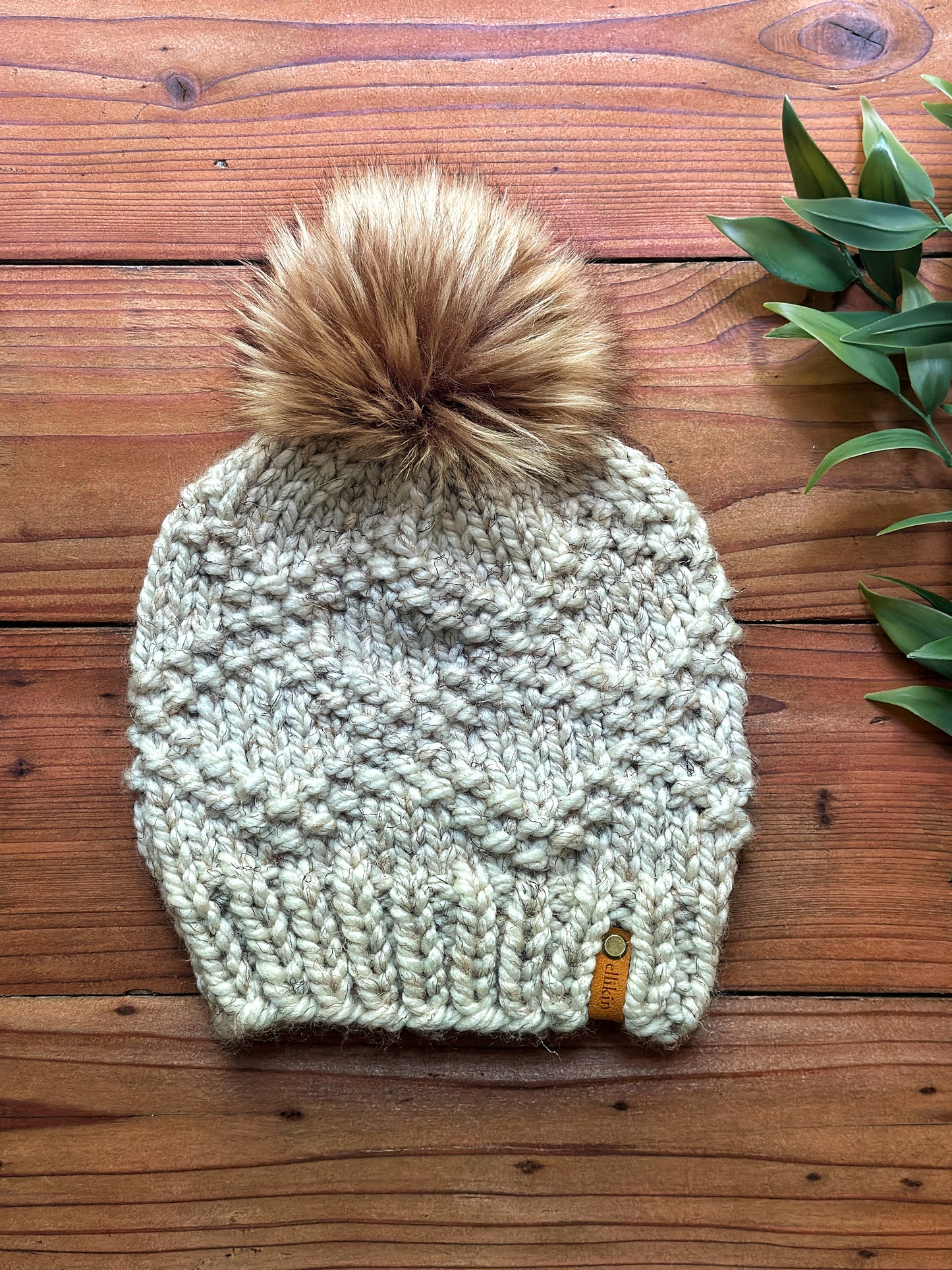 Etta Beanie in Wheat