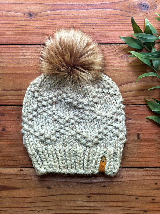 Etta Beanie in Wheat