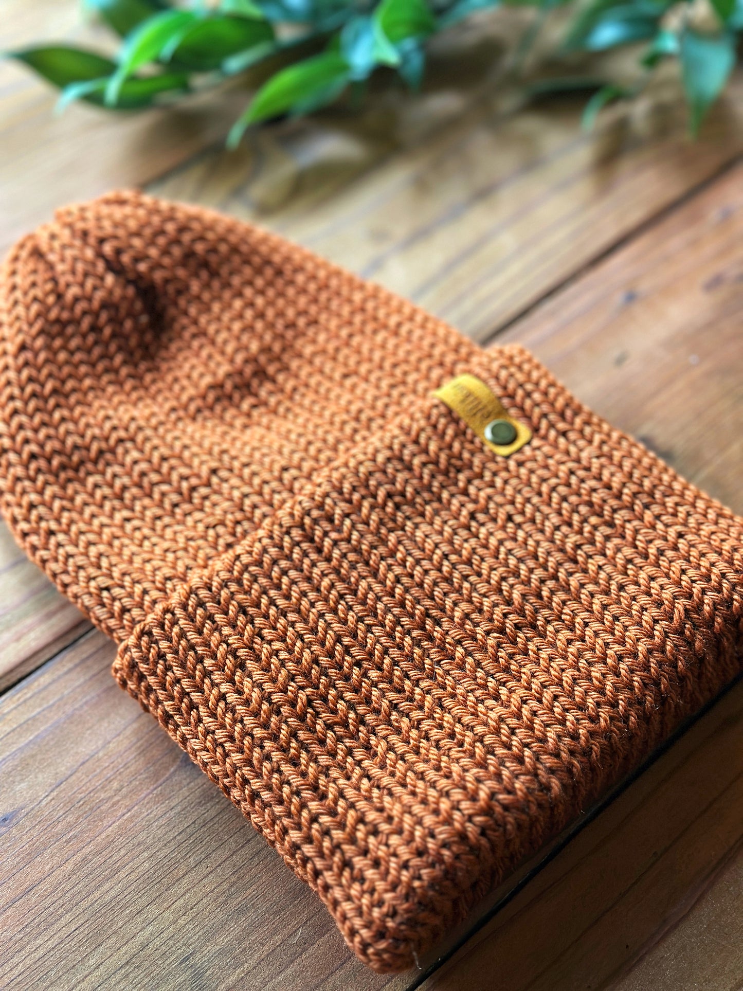 Campfire Beanie in Dulce de Leche