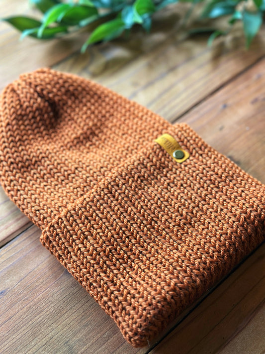 Campfire Beanie in Dulce de Leche