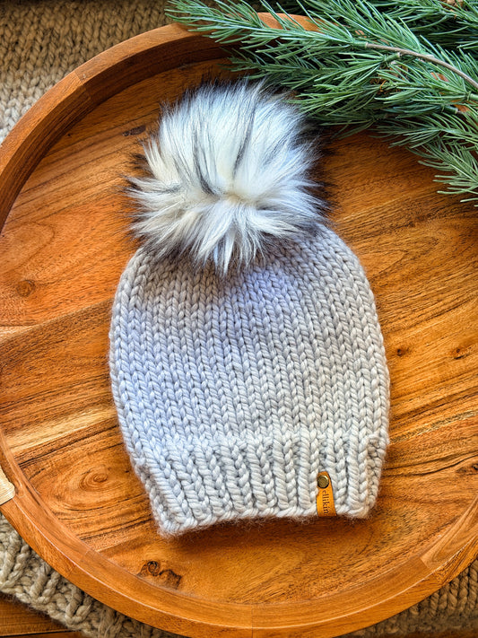 Knit Beanie in Thaw