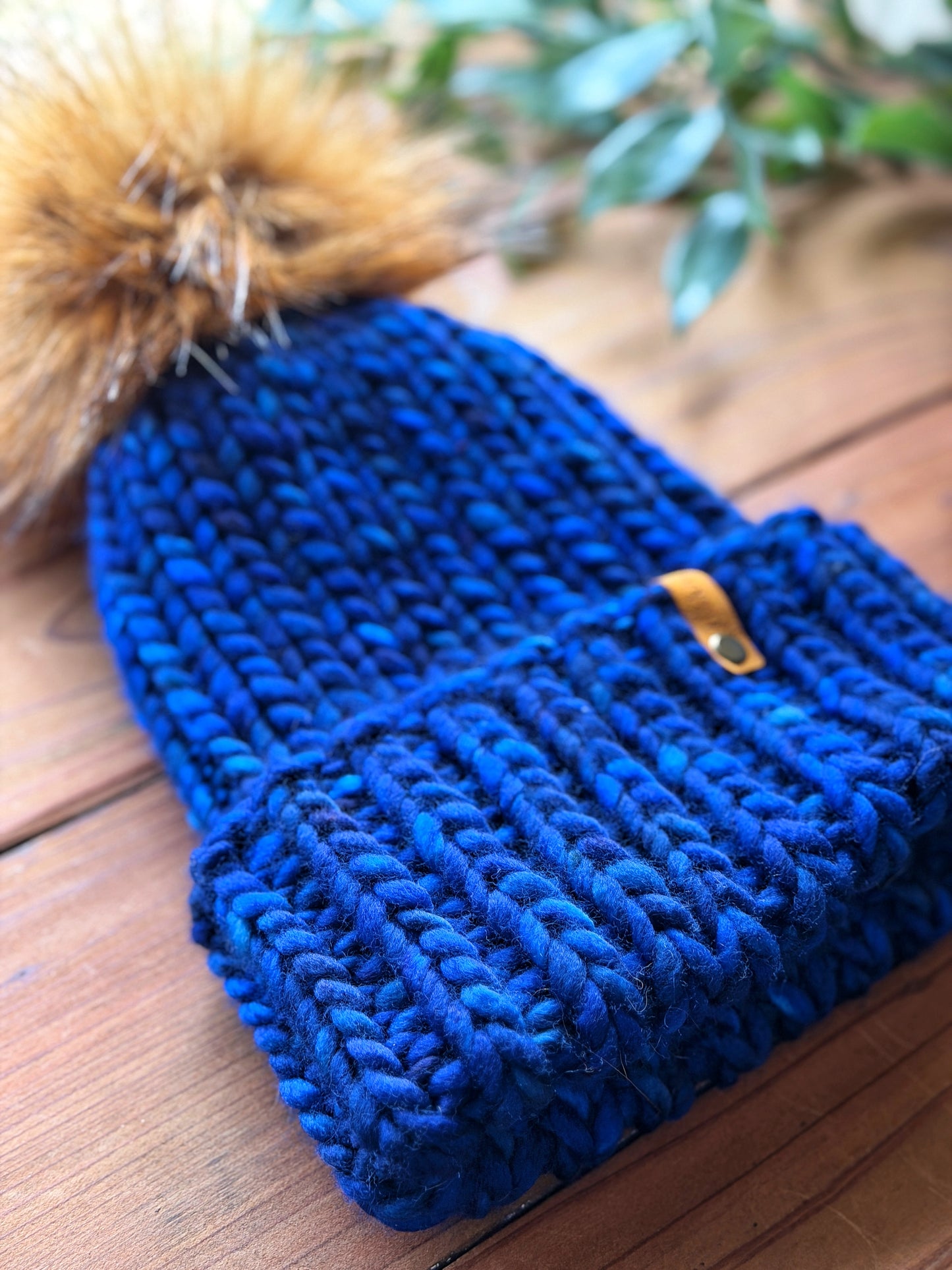 Lakeside Trail Beanie in Bluetiful