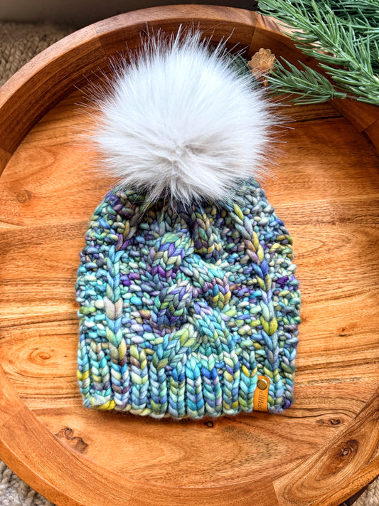 Big Braid Beanie in Indecita