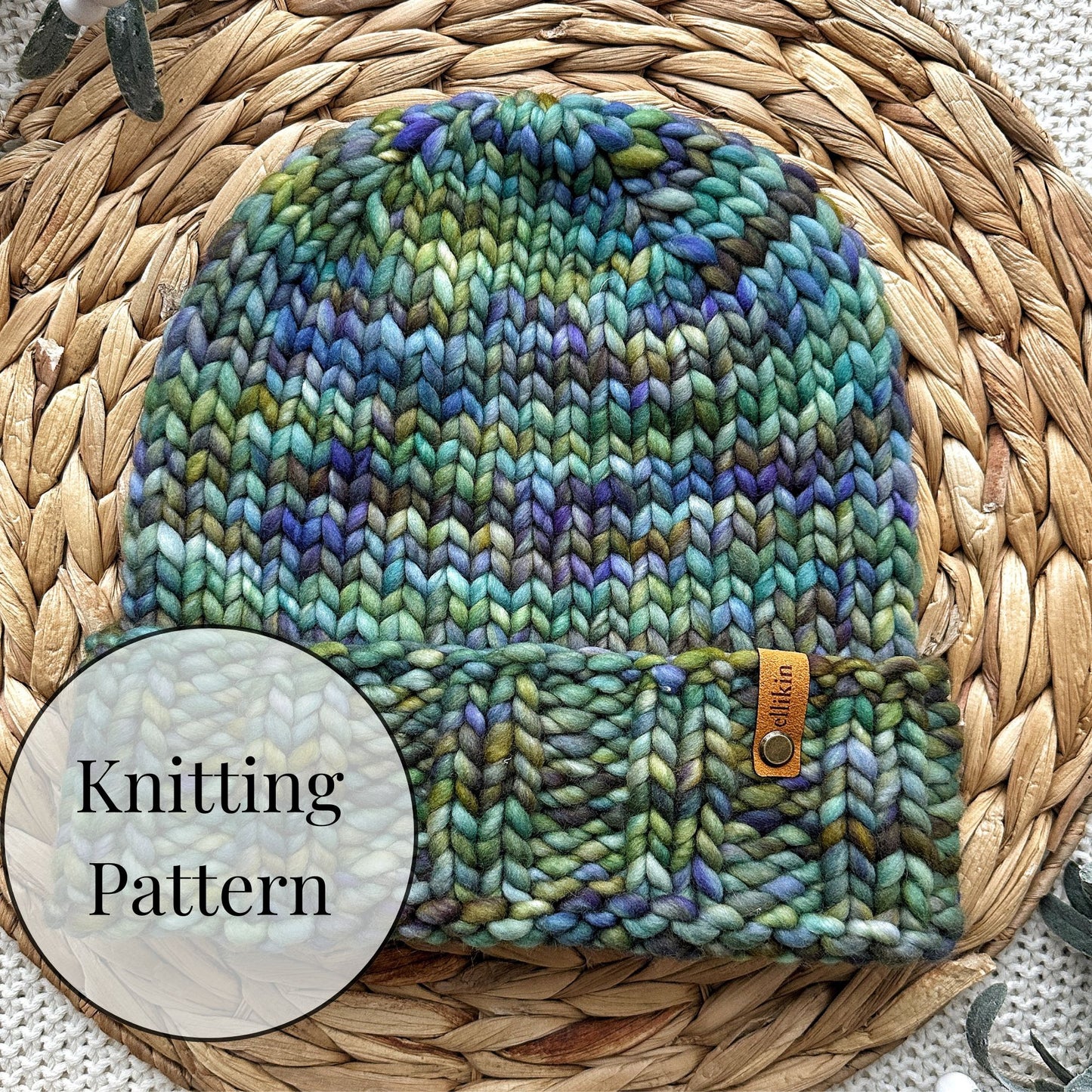 Alpine Trail Beanie Knitting Pattern