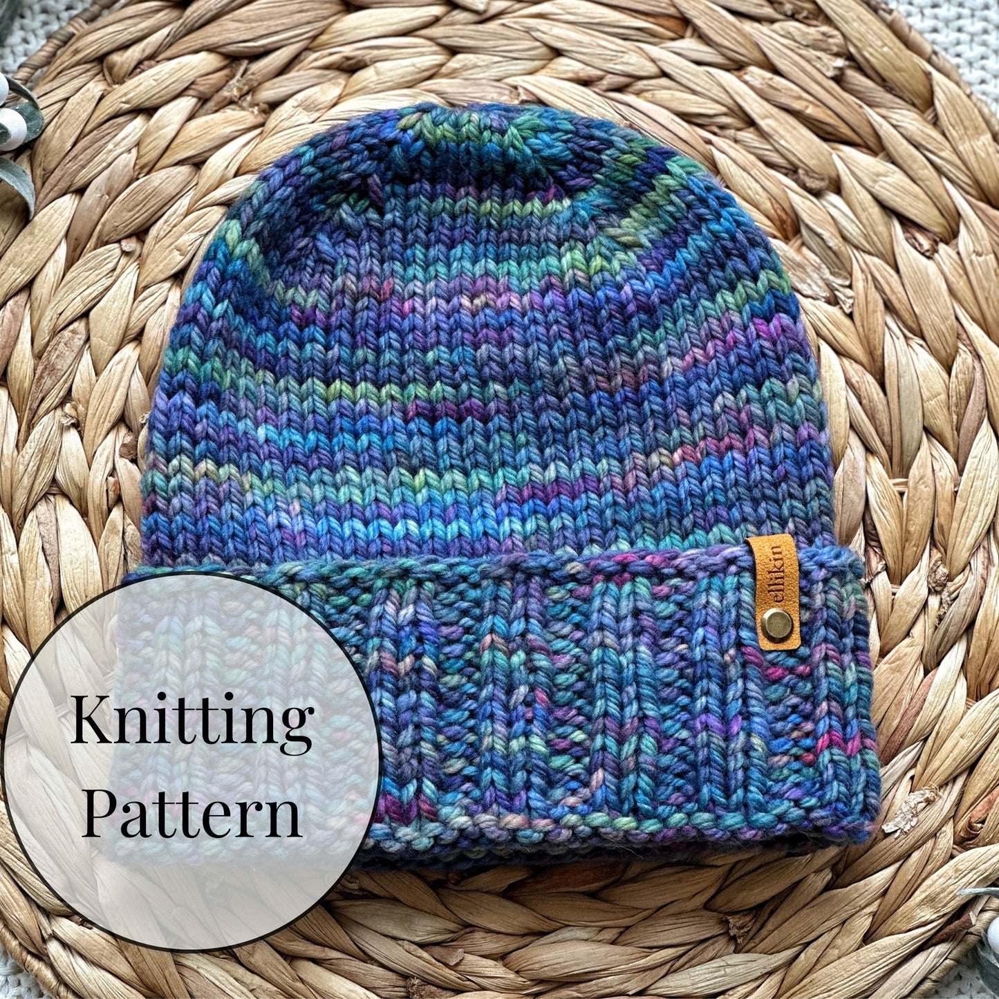 Alpine Trail Beanie Bulky Knitting Pattern