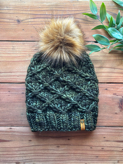Halau Beanie in Olive
