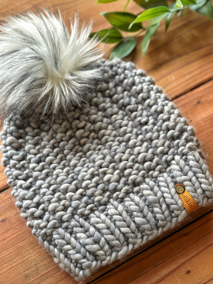 Beach Pebble Beanie in Cape Cod Gray