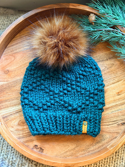 Etta Beanie in Neptune