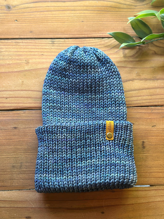 Campfire Beanie in Azules